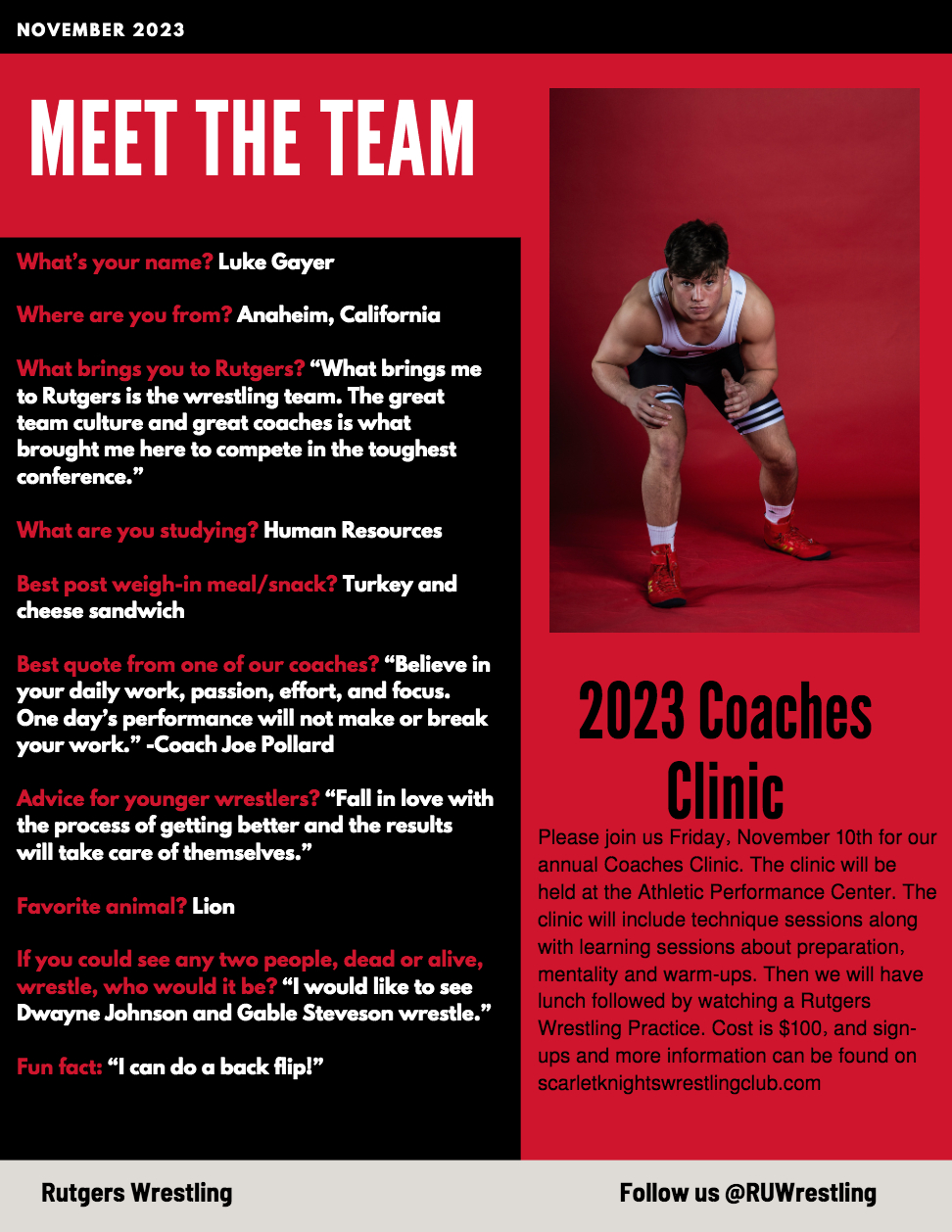Skwc Newsletter – November 2023 | Scarlet Knights Wrestling Club throughout Rutgers Wrestling Schedule 24 25 Printable