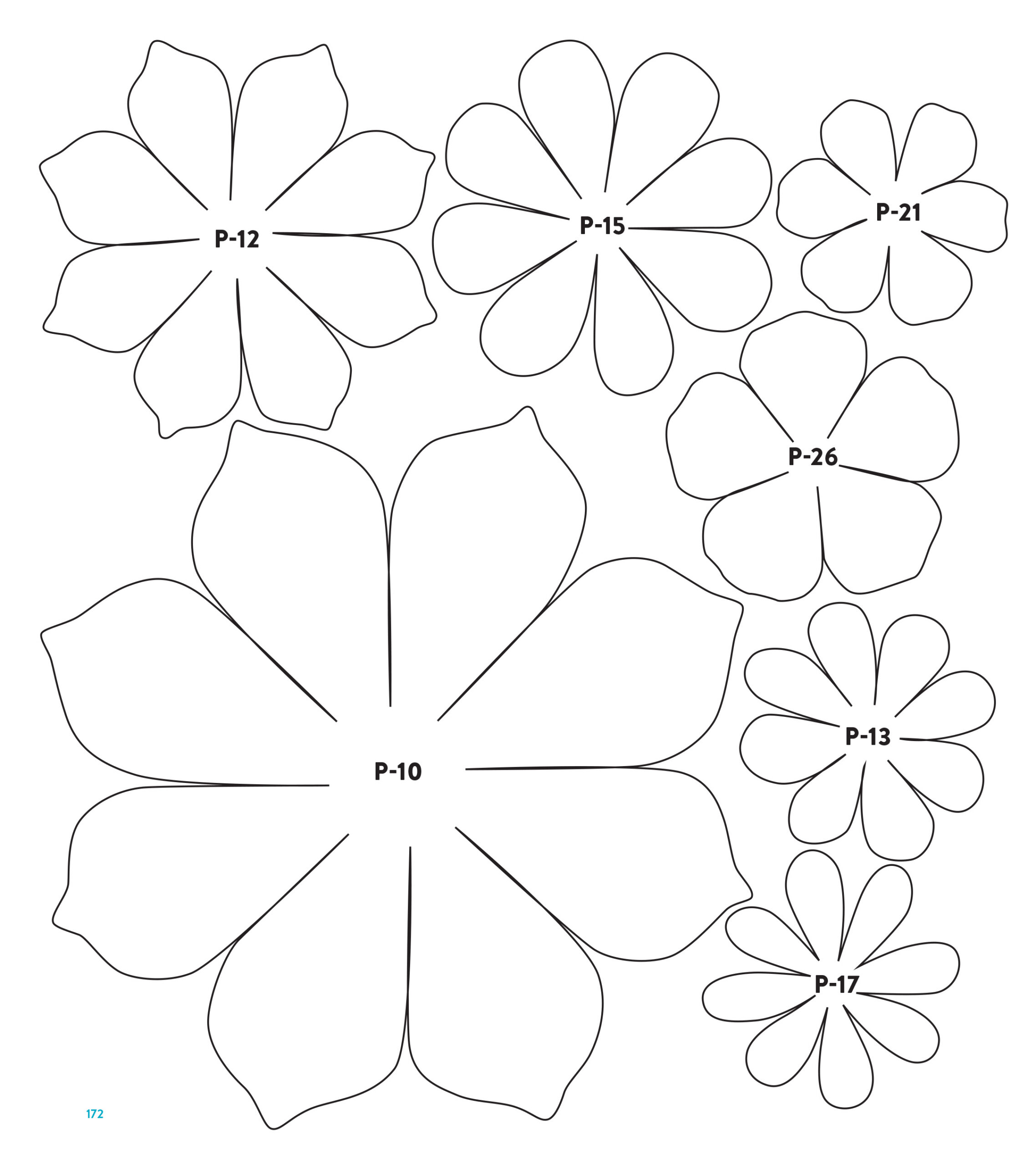 Templates inside Printable Flower Template Pattern