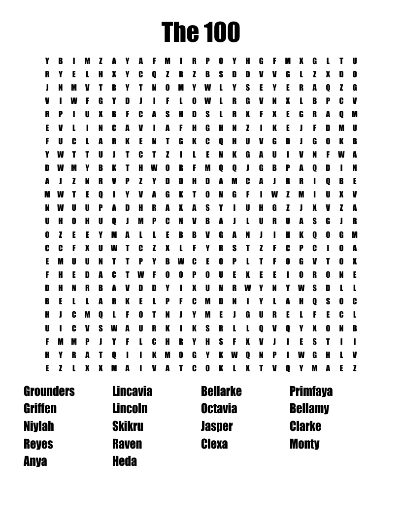 The 100 Word Search - Wordmint pertaining to Printable Word Search 100 Words