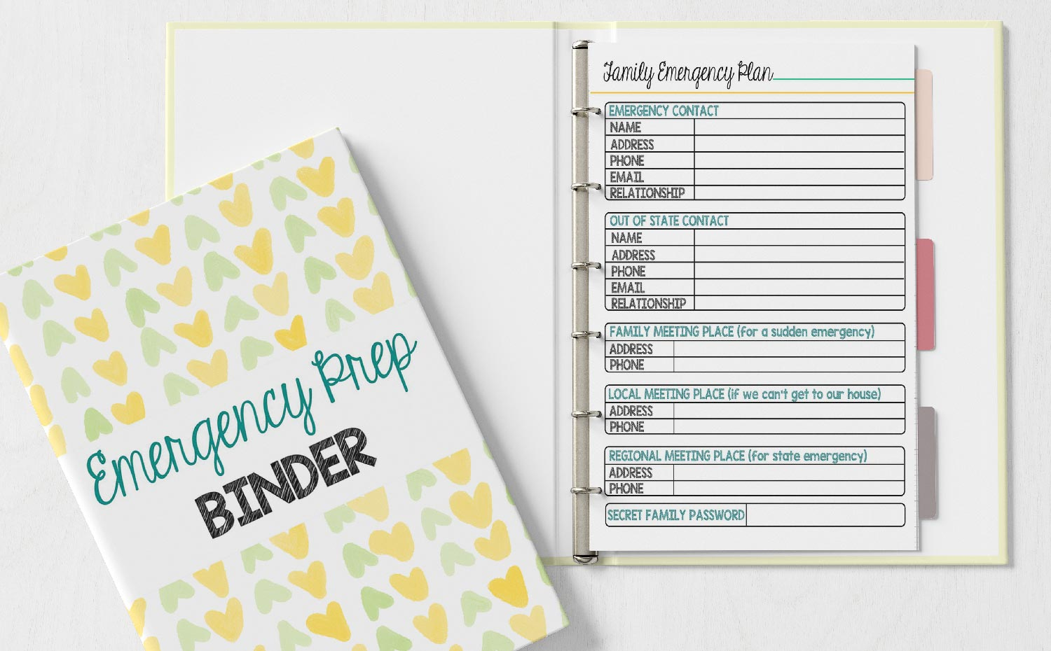 The Emergency Prep Binder Every Family Should Have | Sunny Day Family for Free Emergency Binder Printables