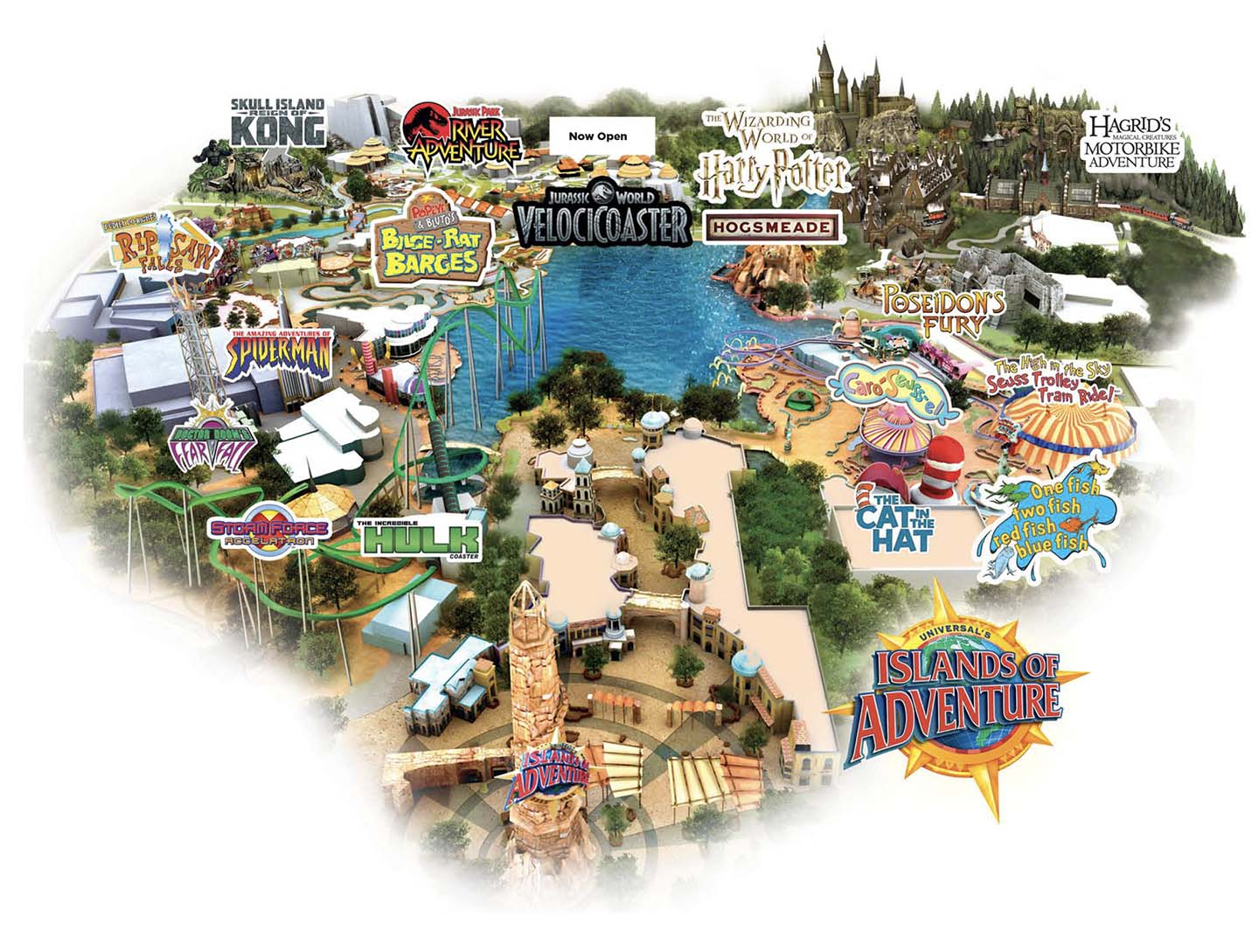 Universal Orlando Resort Park Maps - Universal Studios Orlando intended for Printable Universal Studios Orlando Map