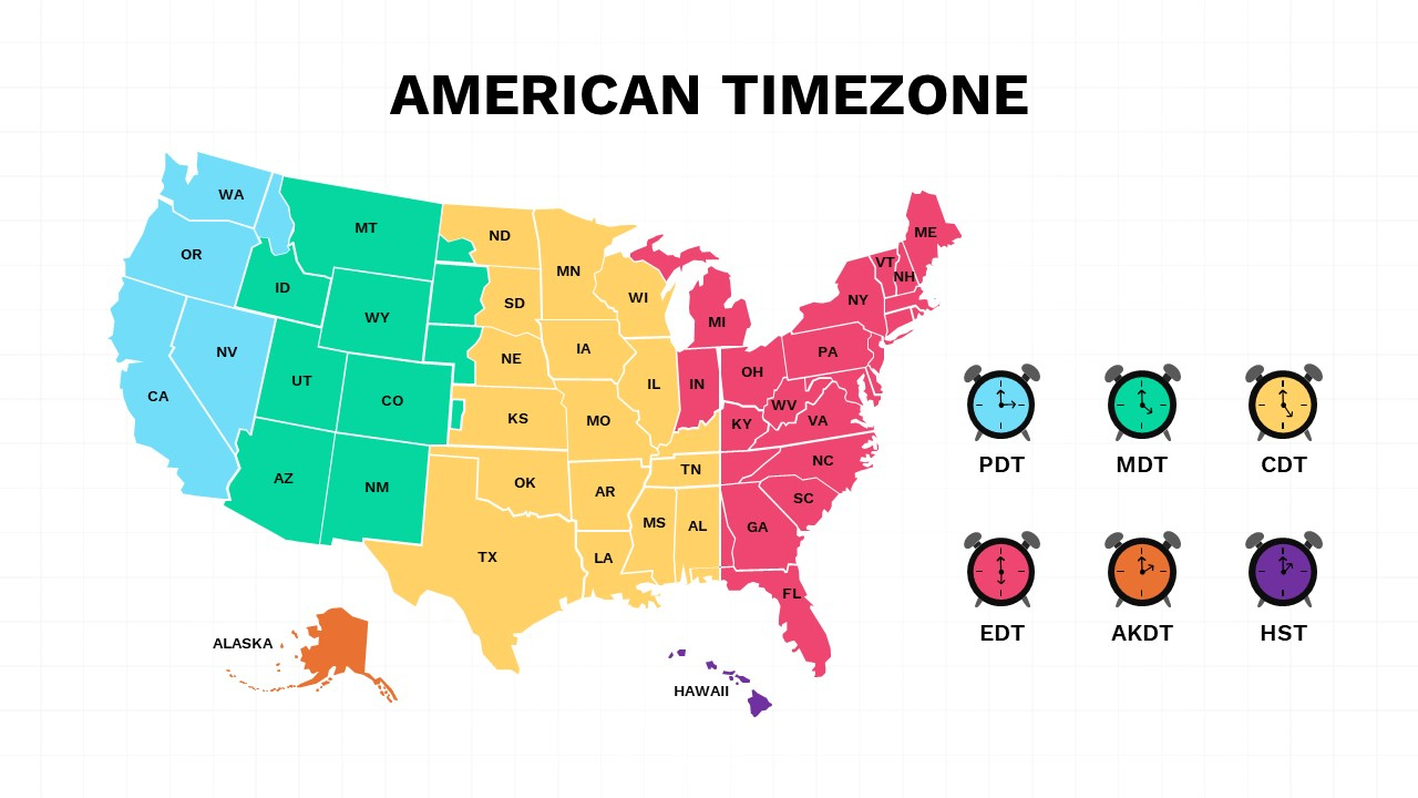 Us Time Zone Map Template | Find United States City Current Time for Time Zone Map Usa Printable